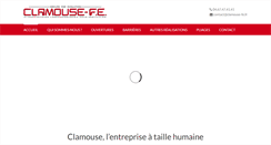 Desktop Screenshot of clamousemetallerie.fr